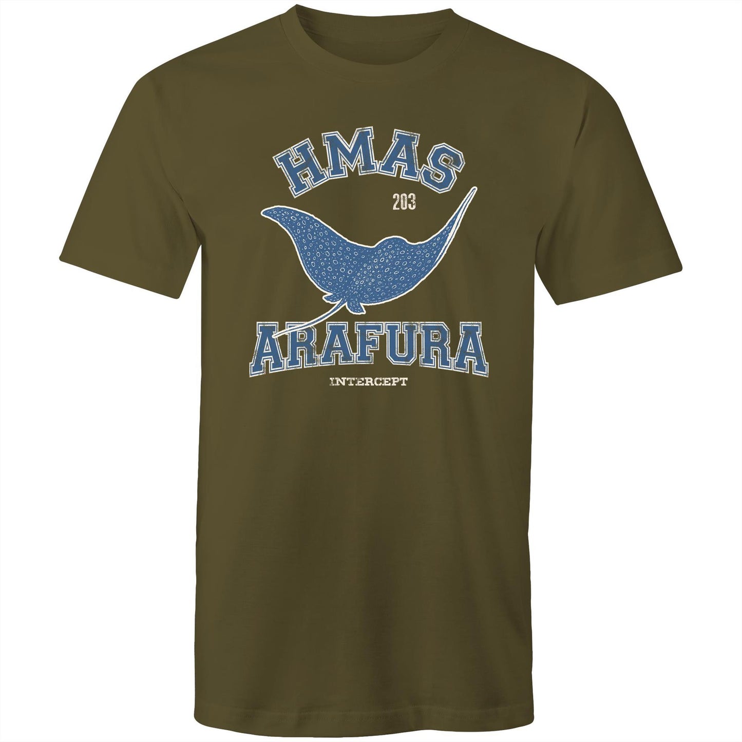 HMAS Arafura OPV203 Men's T-shirt (style Alpha, colour)