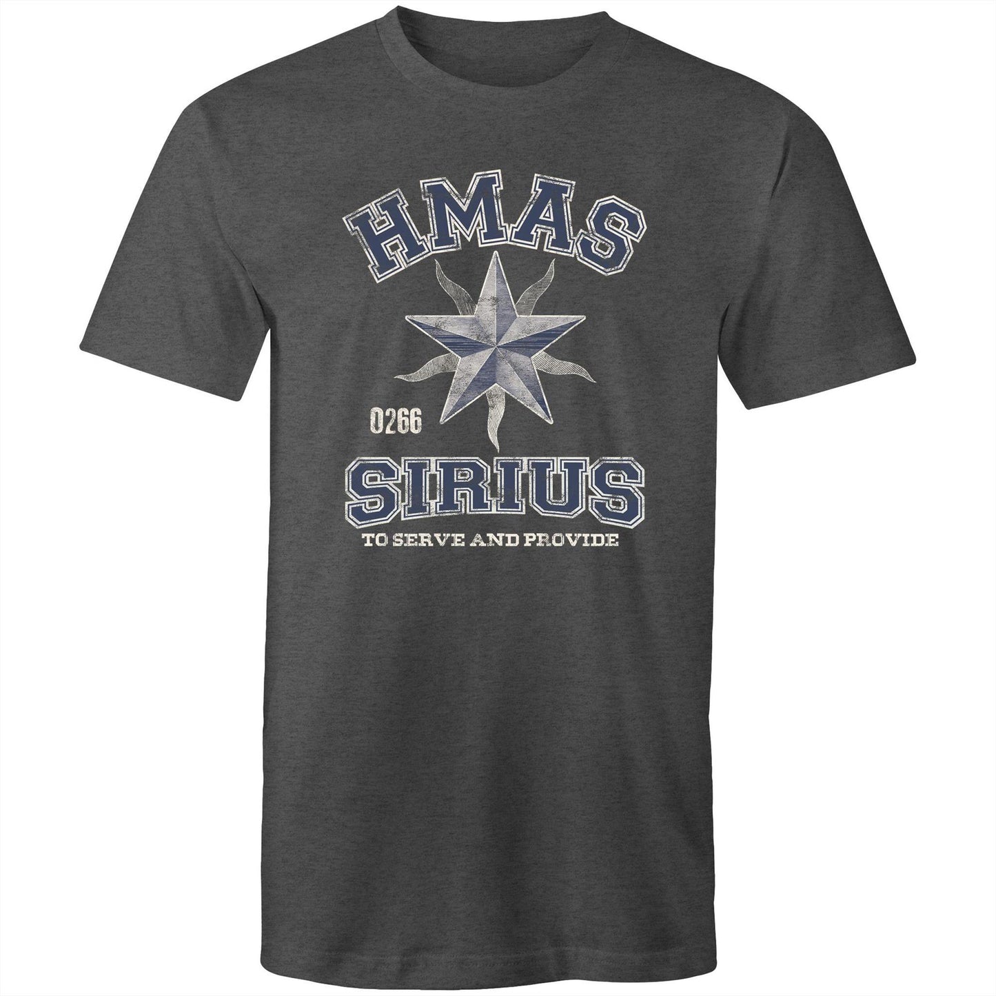 HMAS Sirius O266 Men's T-shirt (style Alpha, blue)