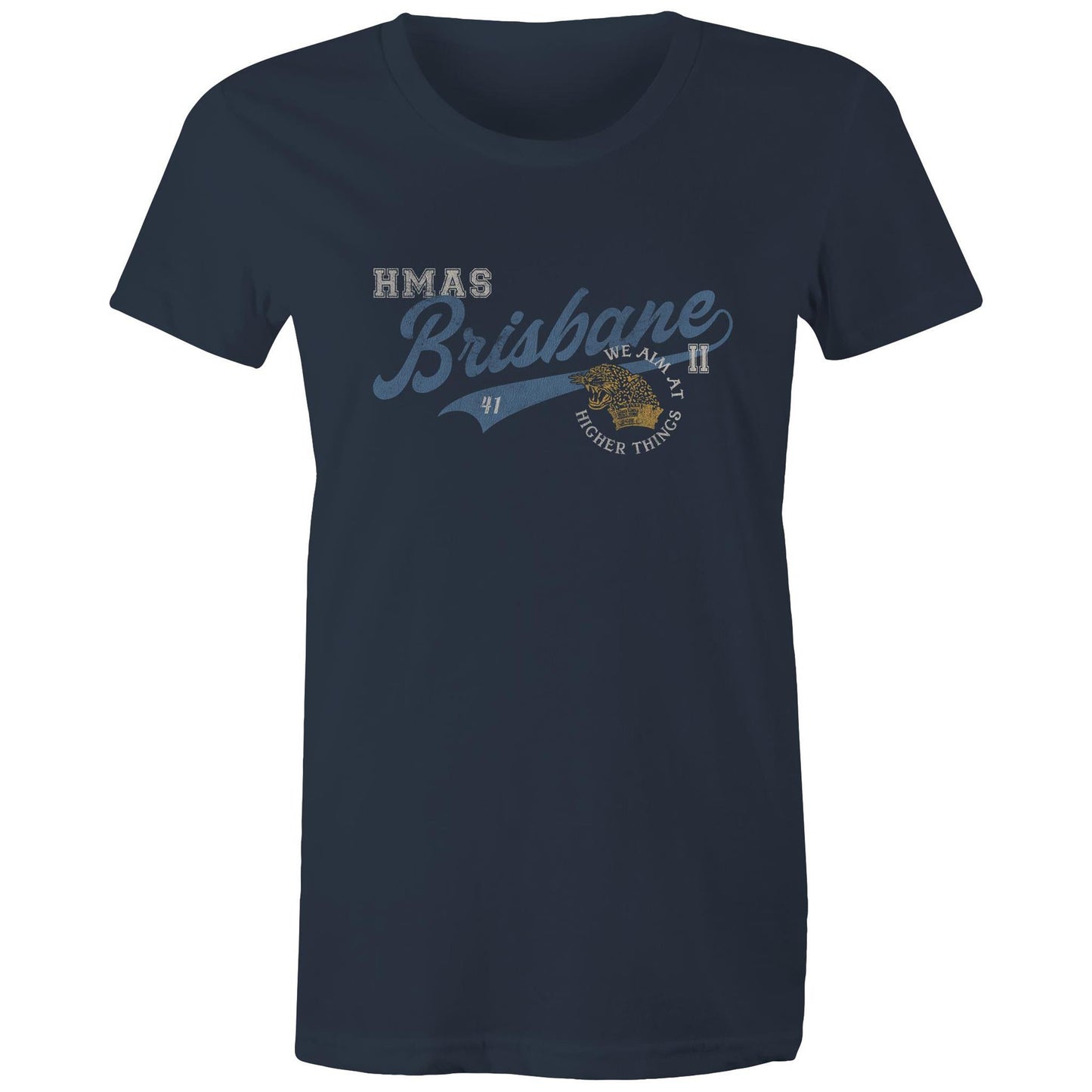 HMAS Brisbane (II) D41 Women's T-shirt (style Bravo)