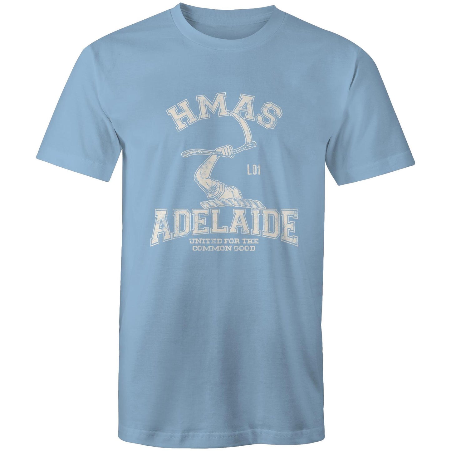 HMAS Adelaide (III) L01 Men's T-shirt (style Alpha, white)