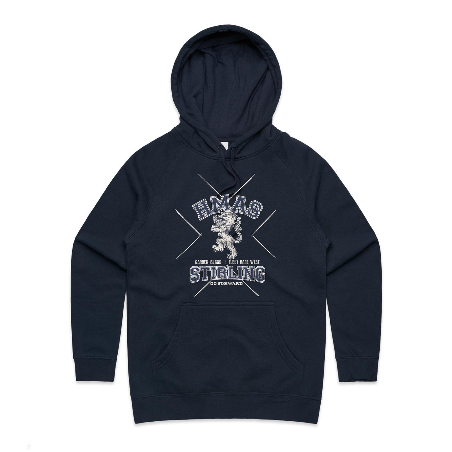 HMAS Stirling Women's Hoodie (style Alpha)
