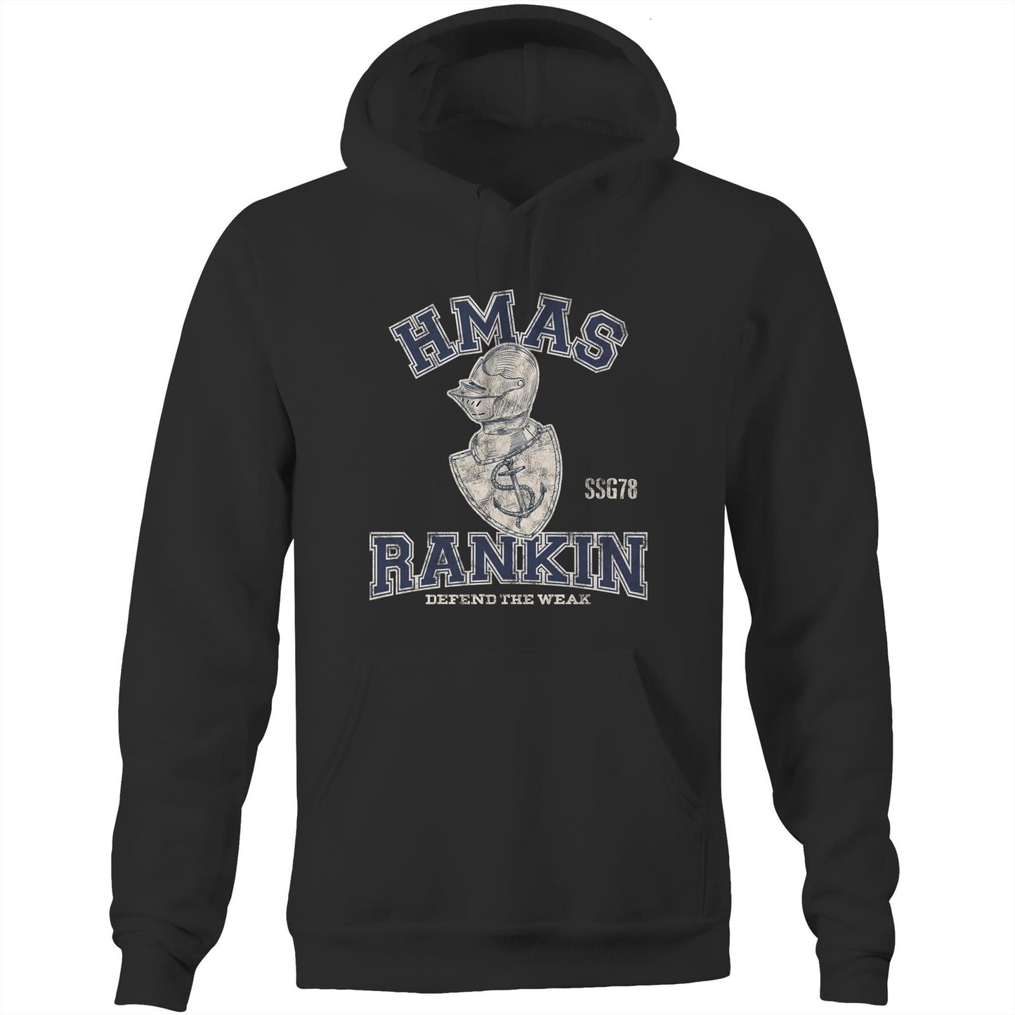 HMAS Rankin SSG78 Men's Hoodie (style Alpha)
