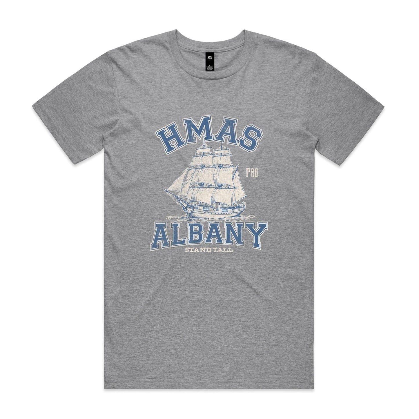 HMAS Albany P86 Men's T-shirt (style Alpha, colour)