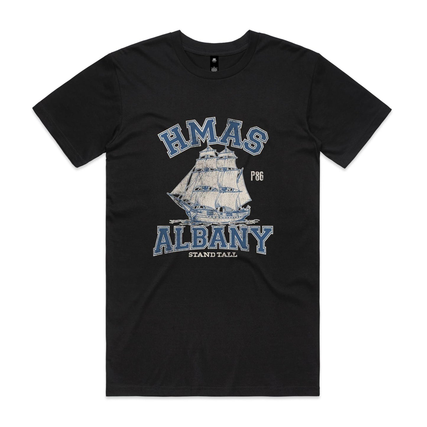 HMAS Albany P86 Men's T-shirt (style Alpha, colour)