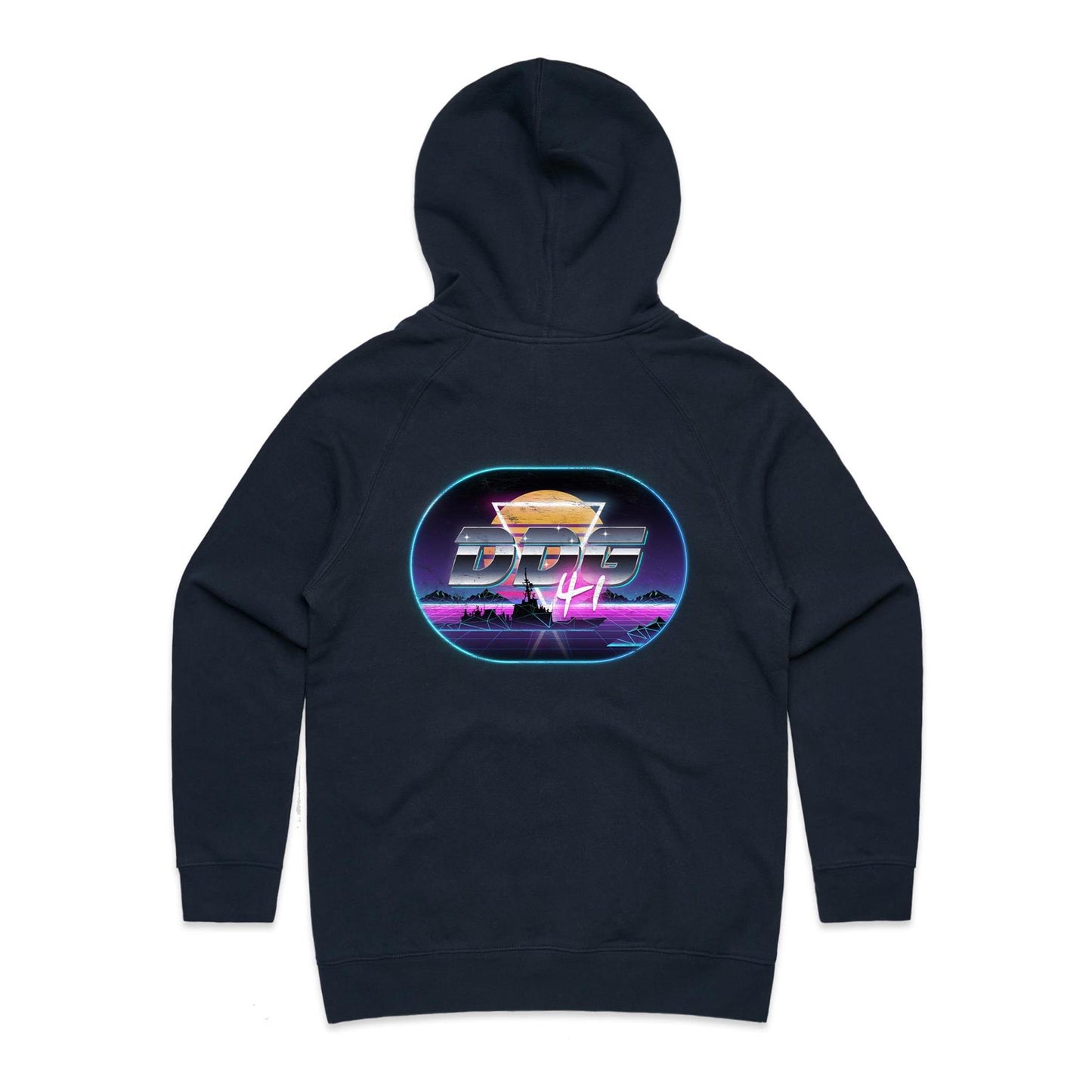 HMAS Brisbane (III) DDG41 Women's Hoodie (style Foxtrot)