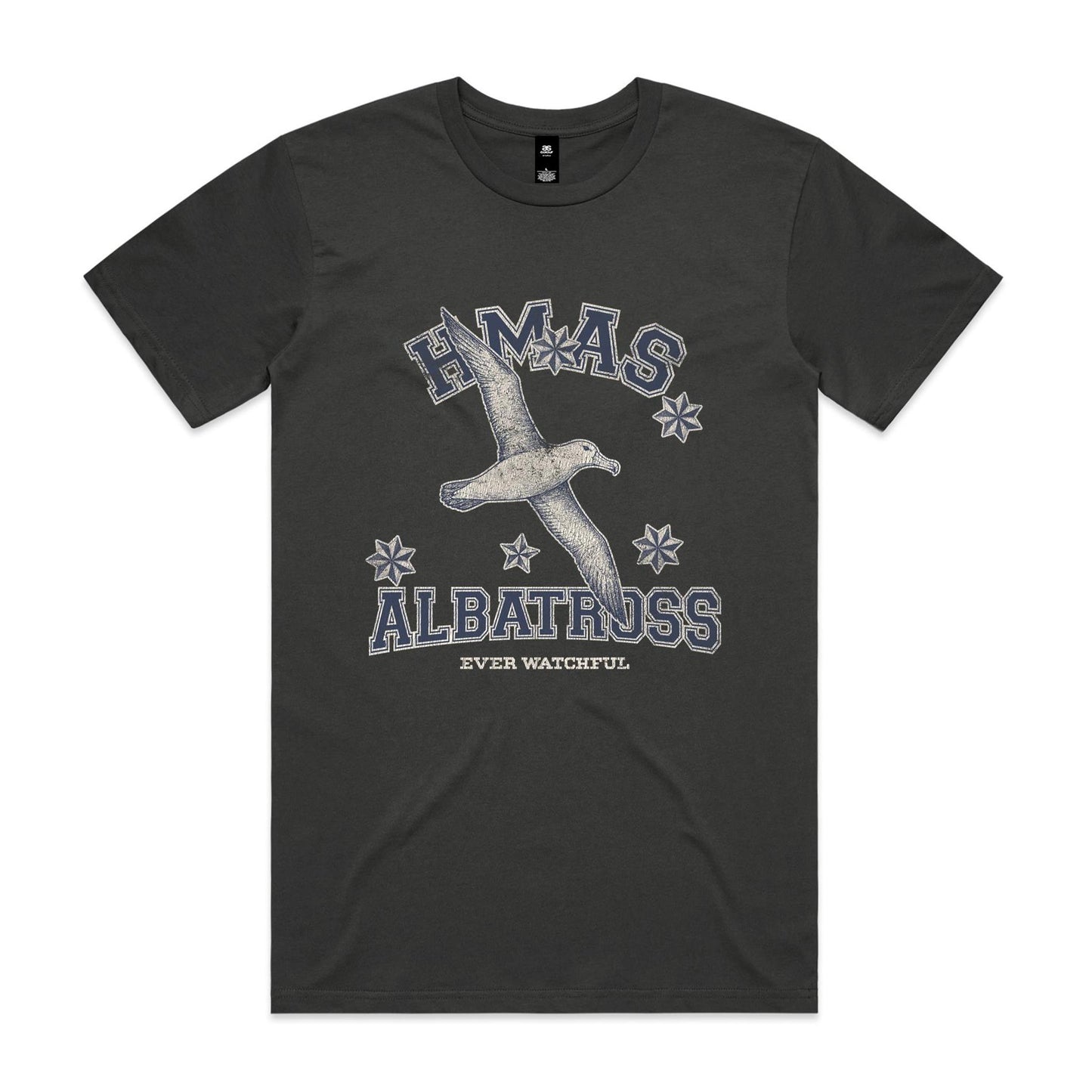HMAS Albatross Men's T-shirt (style Alpha, blue)