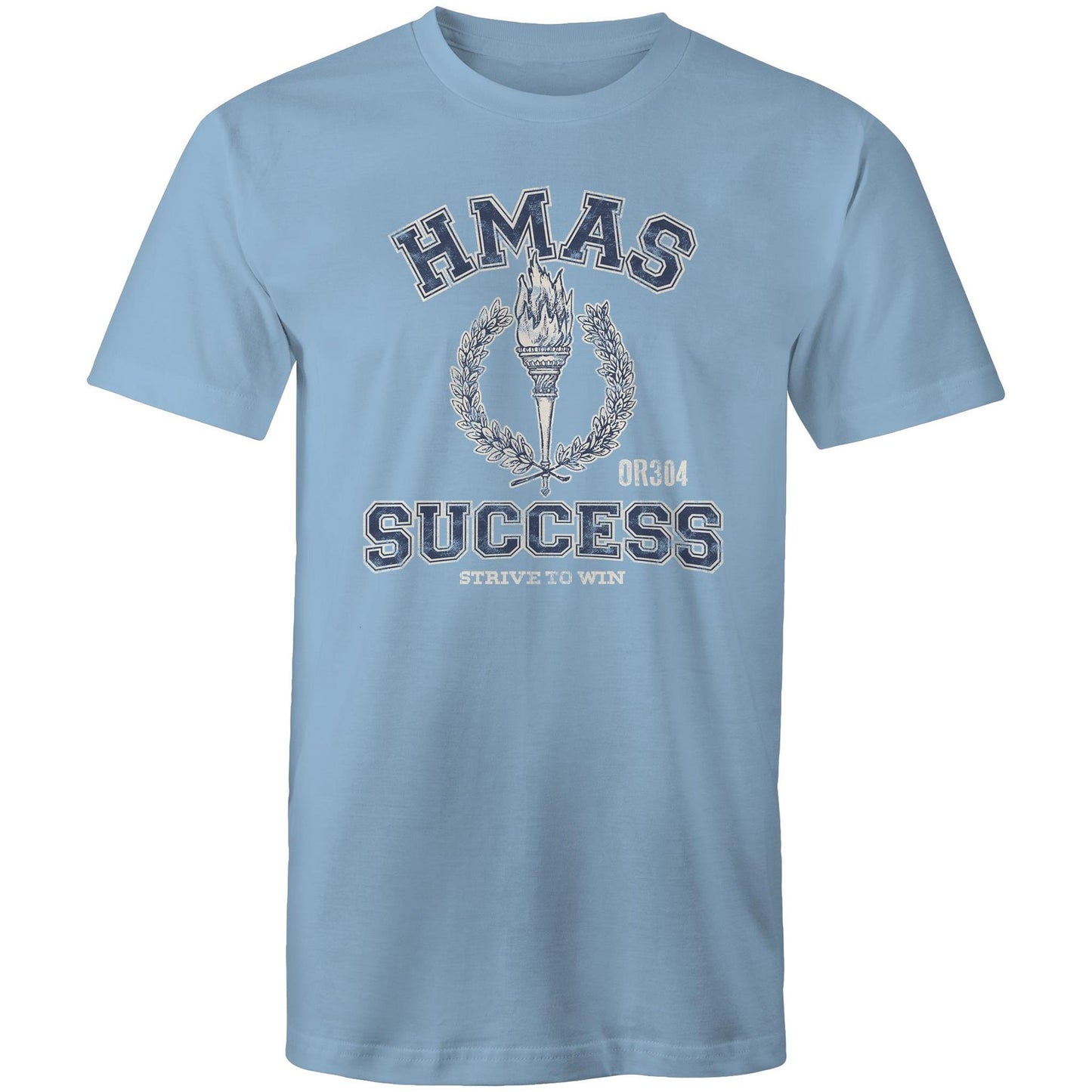 HMAS Success (II) OR304 Men's T-shirt (style Alpha, blue)
