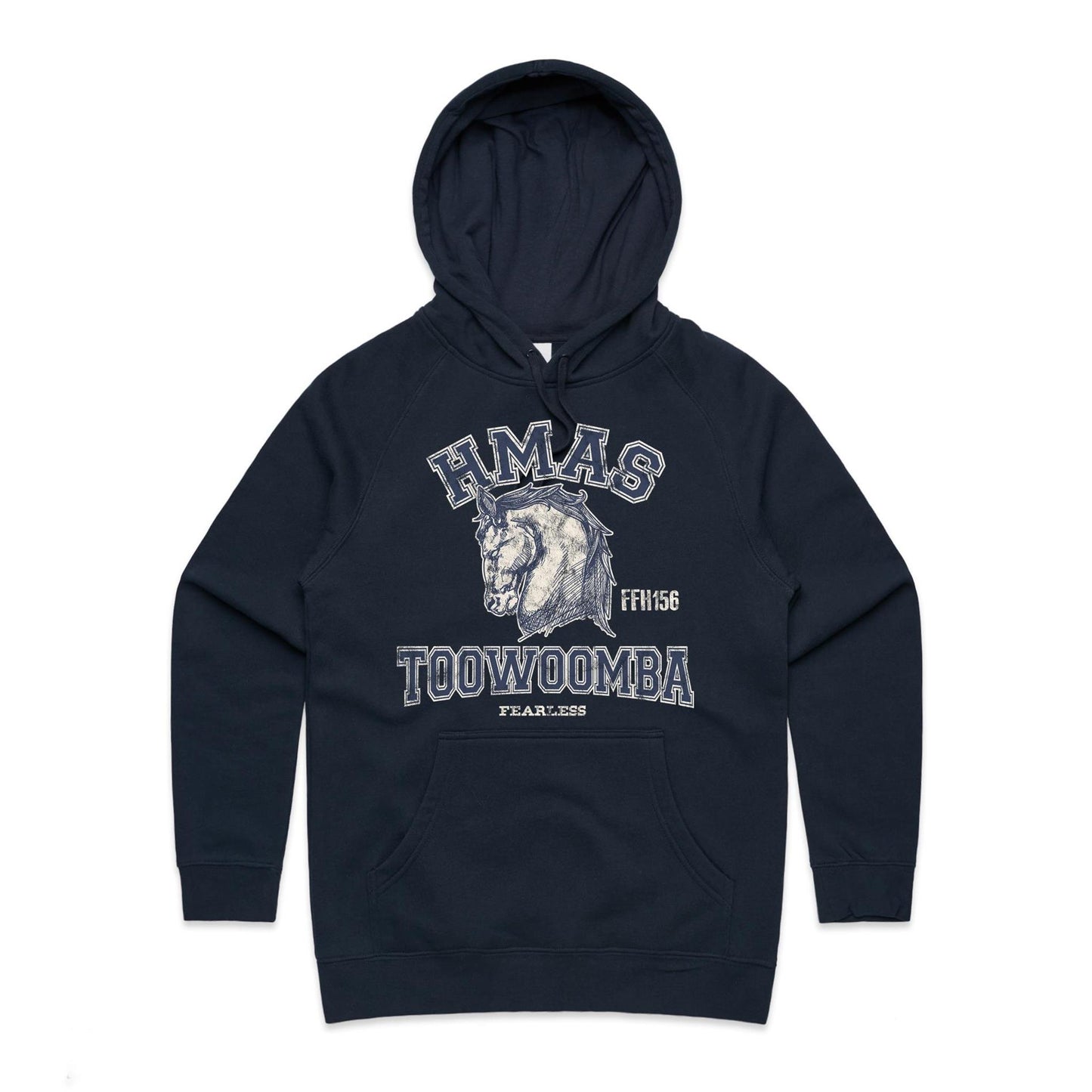 HMAS Toowoomba FFH156 Women's Hoodie (style Alpha)