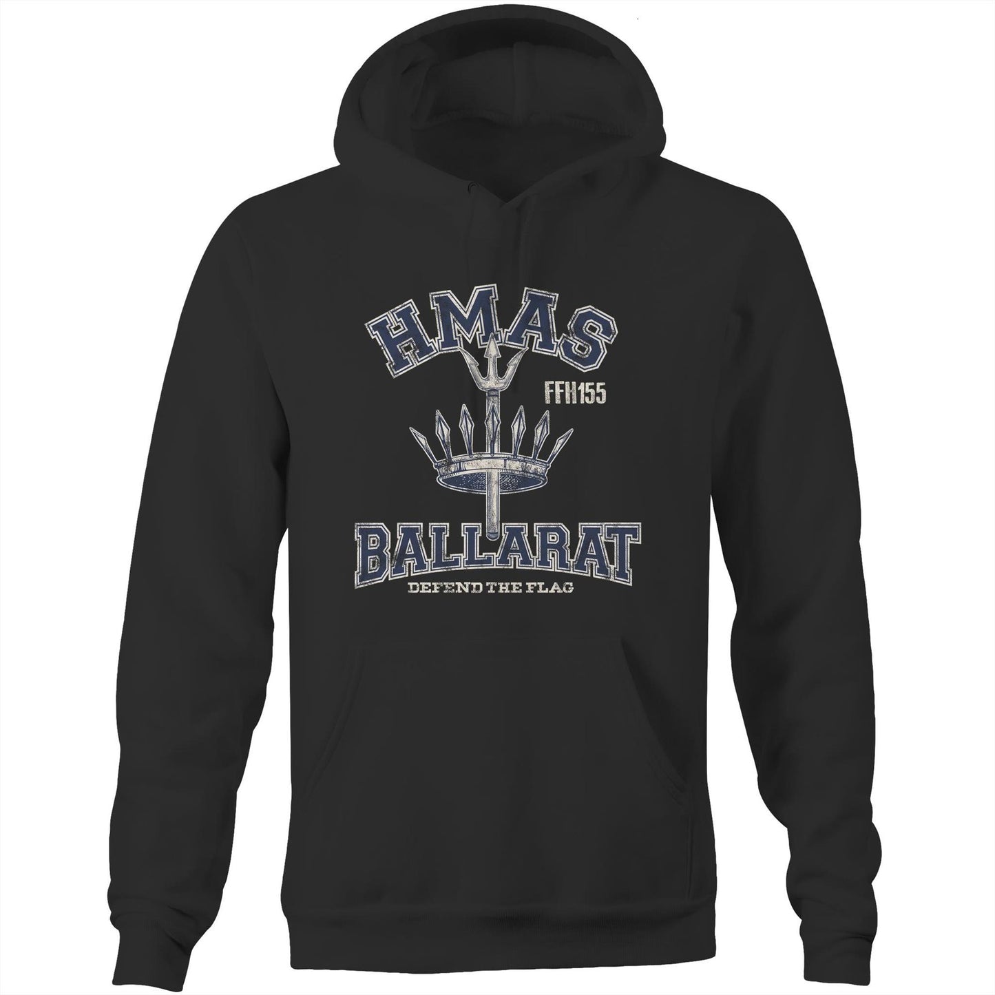 HMAS Ballarat (II) FFH155 Men's Hoodie (style Alpha)