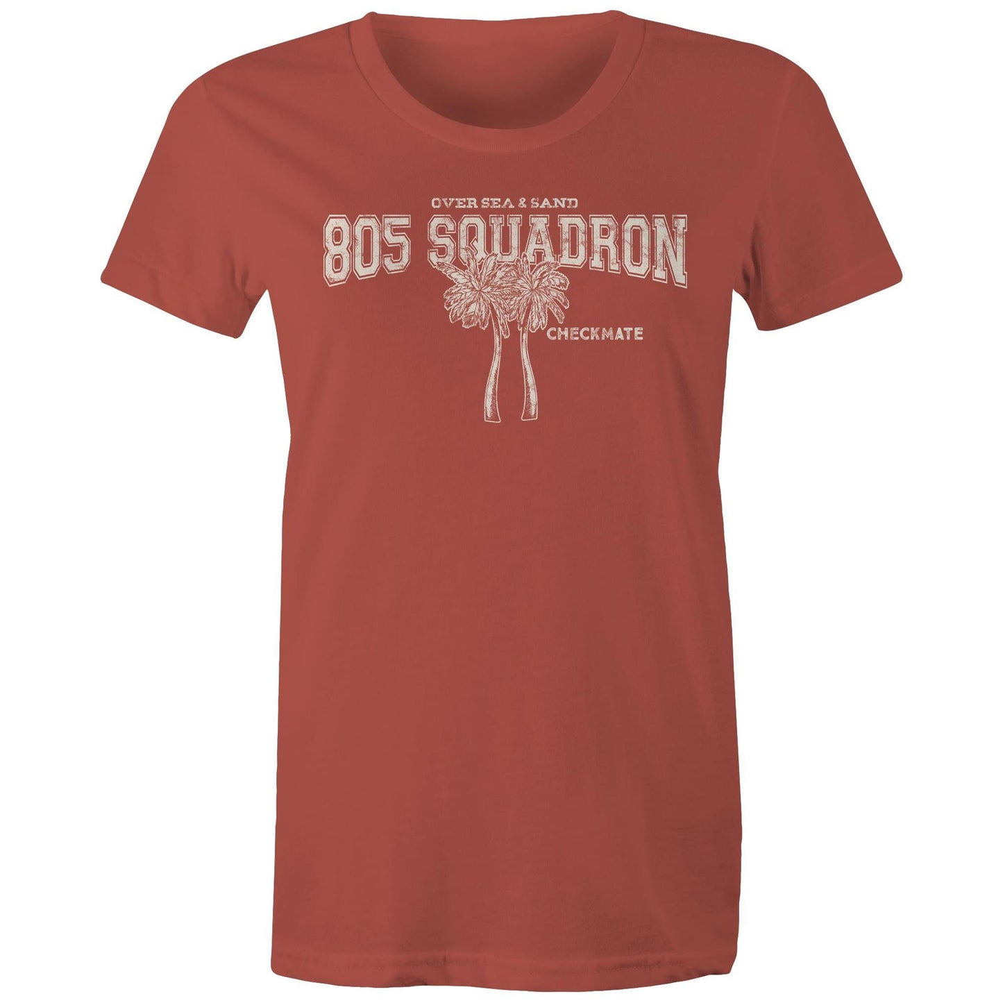 805 Squadron Women's T-shirt (style Alpha, white)