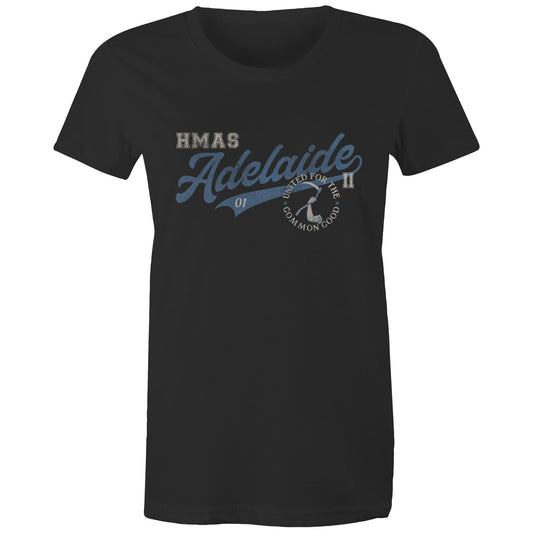 HMAS Adelaide (II) FFG01 Women's T-shirt (style Bravo)