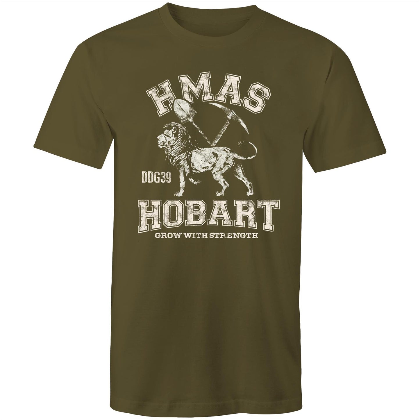 HMAS Hobart (III) DDG39 Men's T-shirt (style Alpha, white)