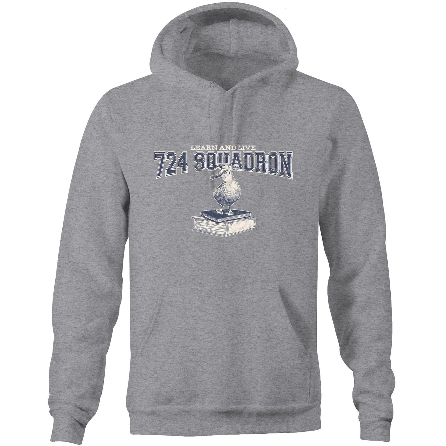 724 Squadron Men's Hoodie (style Alpha)