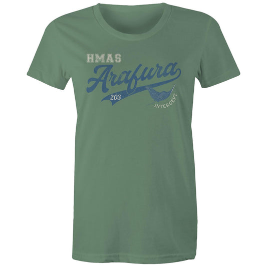 HMAS Arafura OPV203 Women's T-shirt (style Bravo)