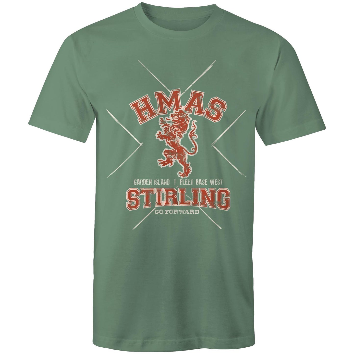 HMAS Stirling Men's T-shirt (style Alpha, colour)