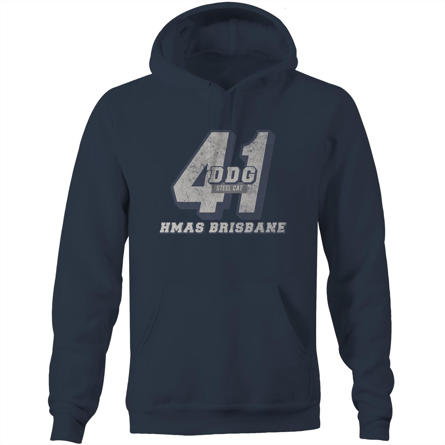 HMAS Brisbane (III) DDG41 Men's Hoodie (style Charlie)