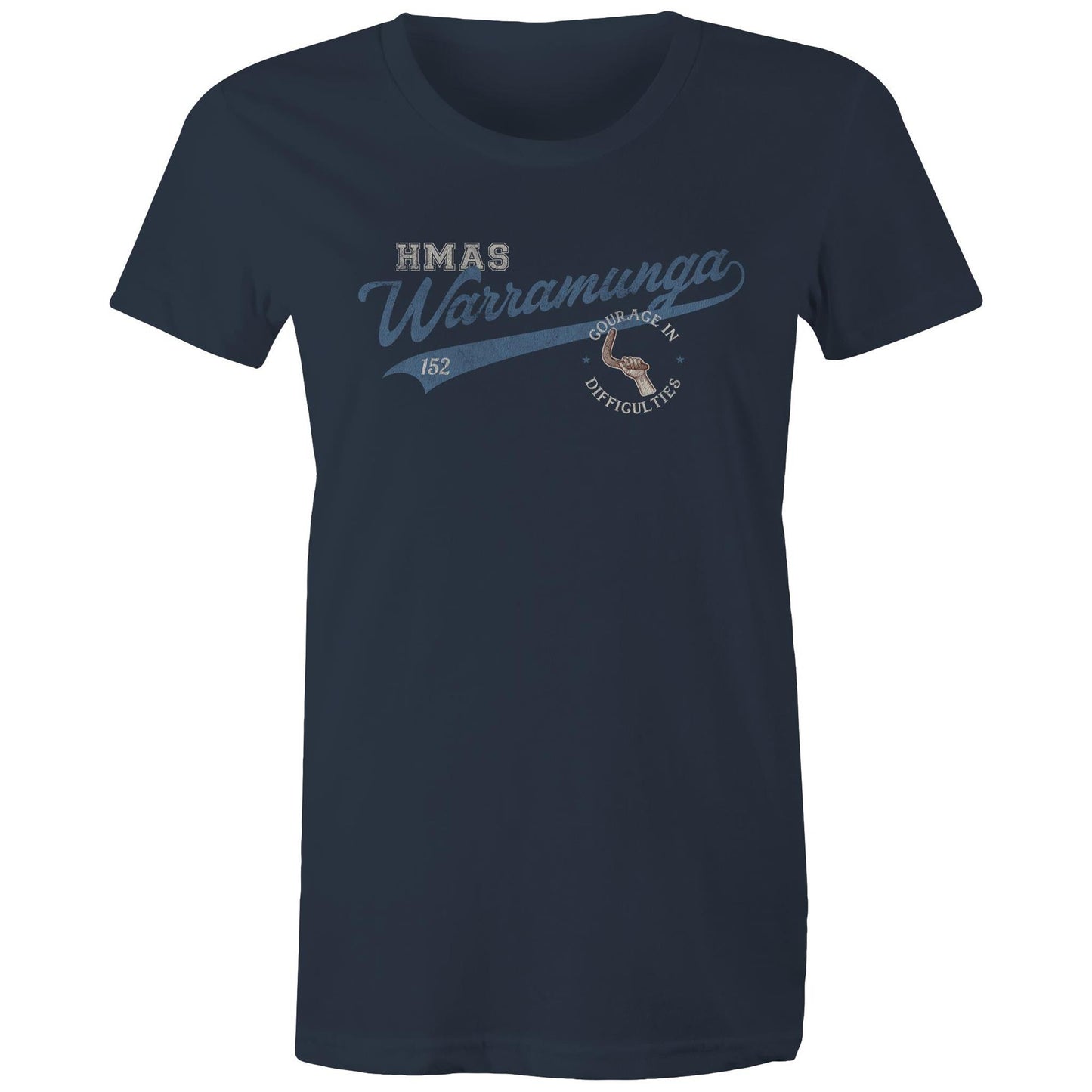 HMAS Warramunga (II) FFH152 Women's T-shirt (style Bravo)