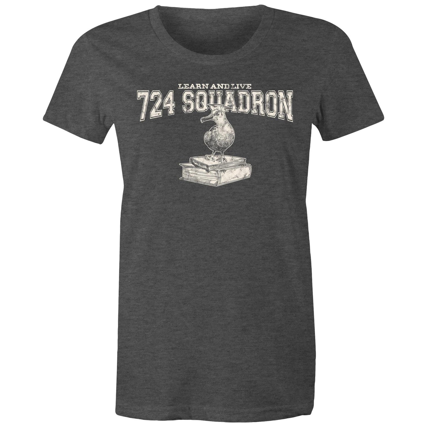 724 Squadron Women's T-shirt (style Alpha, white)