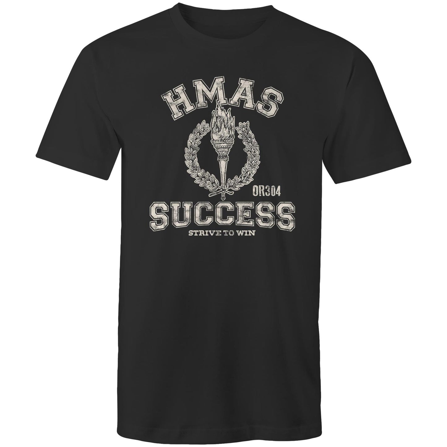 HMAS Success (II) OR304 Men's T-shirt (style Alpha, white)