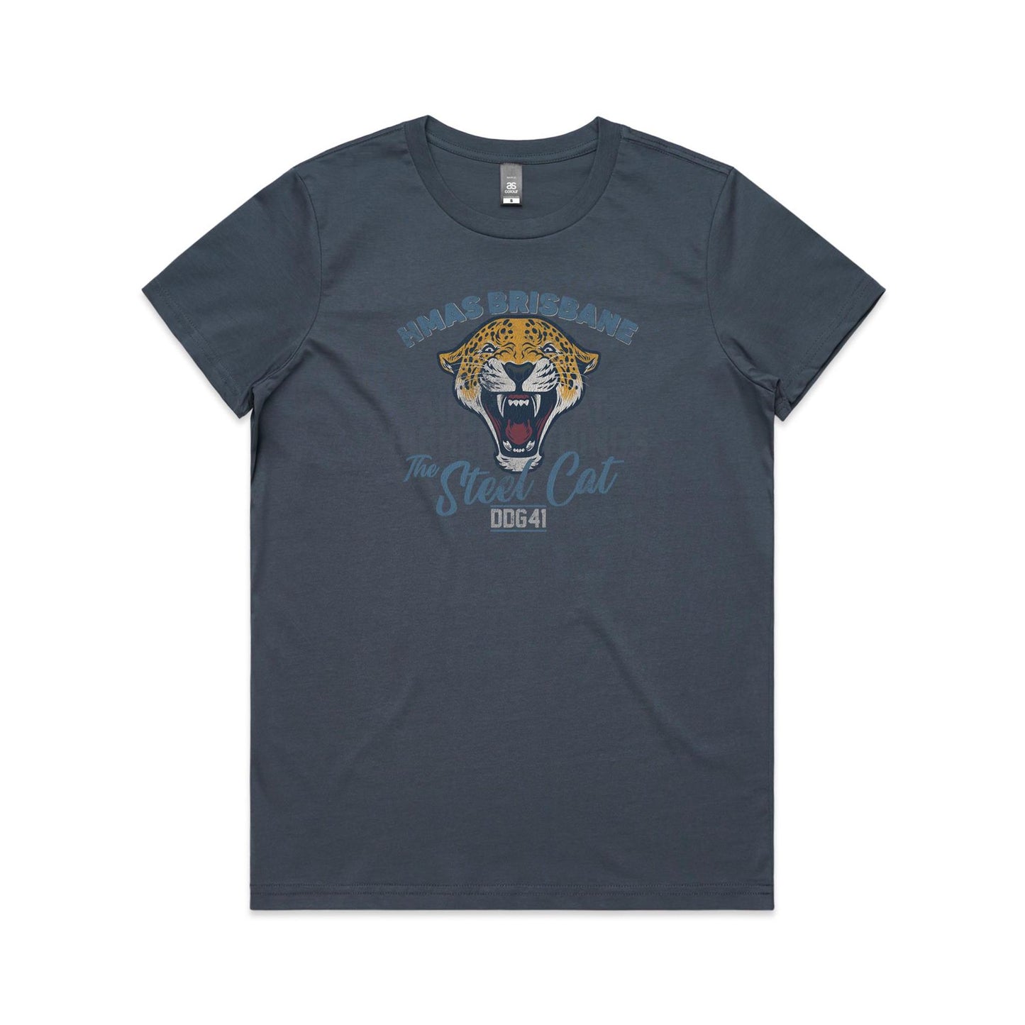 HMAS Brisbane (III) DDG41 Women's T-shirt (Mascot style 1)