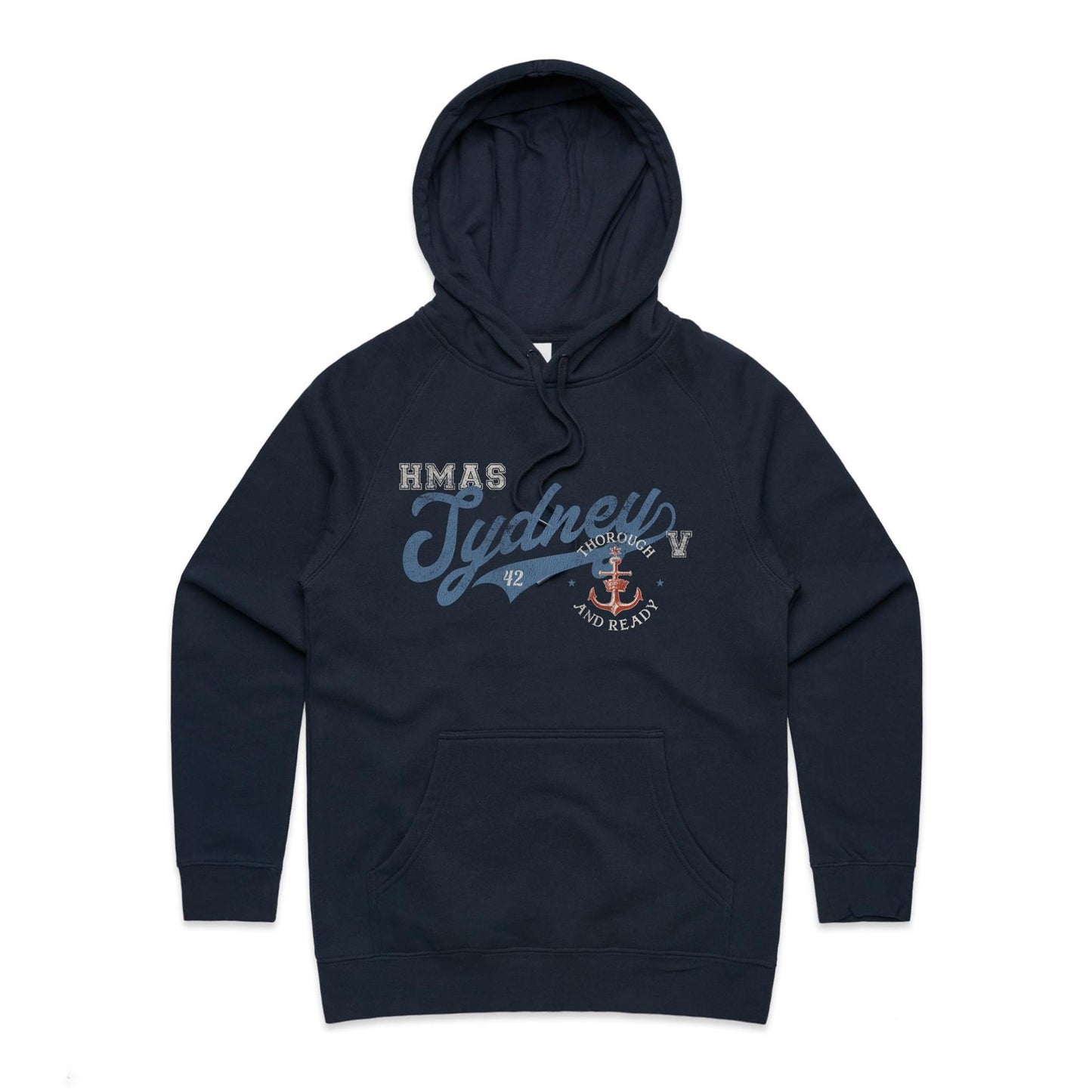 HMAS Sydney (V) DDG42 Women's Hoodie (style Bravo)