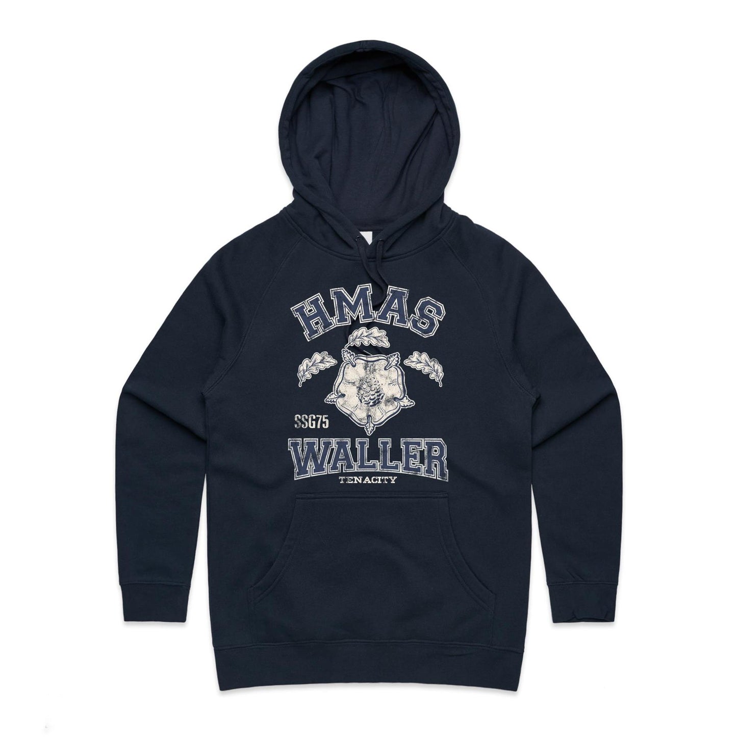 HMAS Waller SSG75 Women's Hoodie (style Alpha)