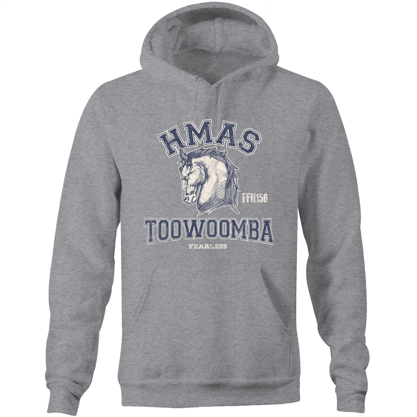 HMAS Toowoomba FFH156 Men's Hoodie (style Alpha)