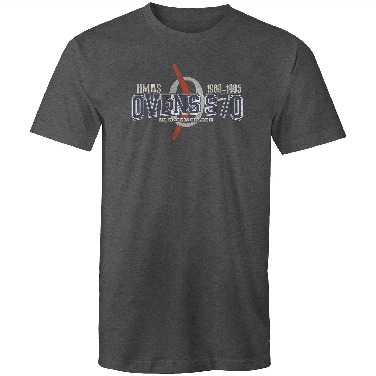 HMAS Ovens S70 Men's T-shirt (style Oscar Bravo)