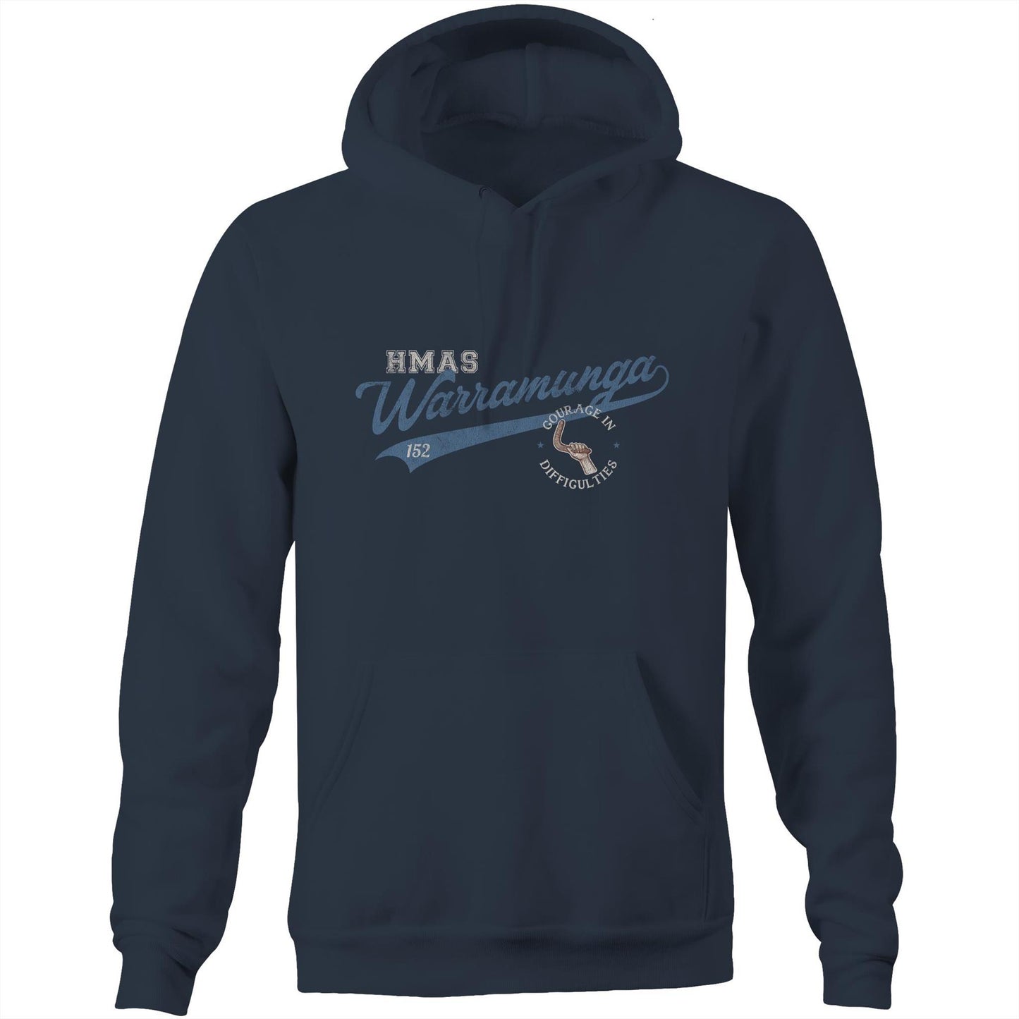 HMAS Warramunga (II) FFH152 Men's Hoodie (style Bravo)