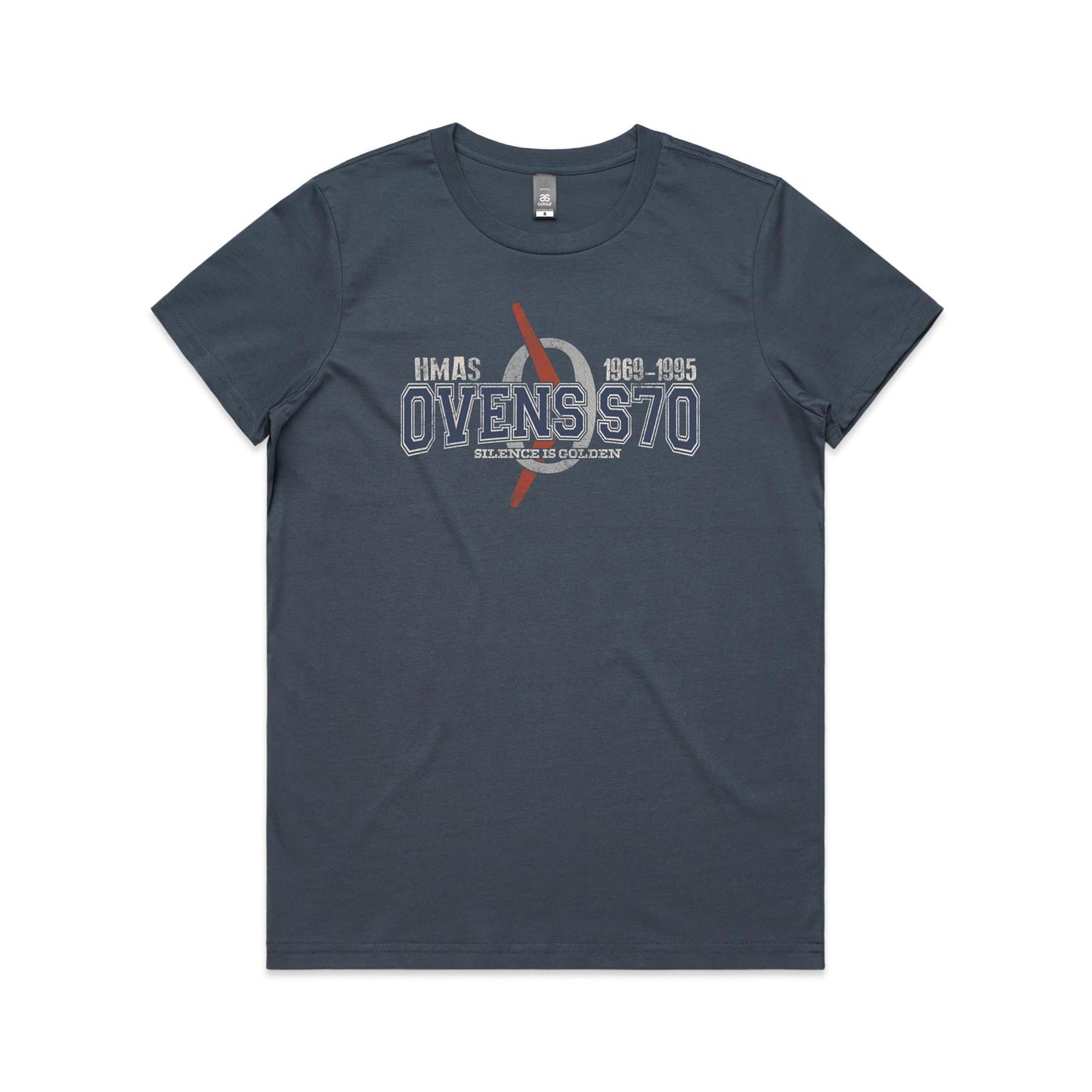 HMAS Ovens S70 Women's T-shirt (style Oscar Bravo)