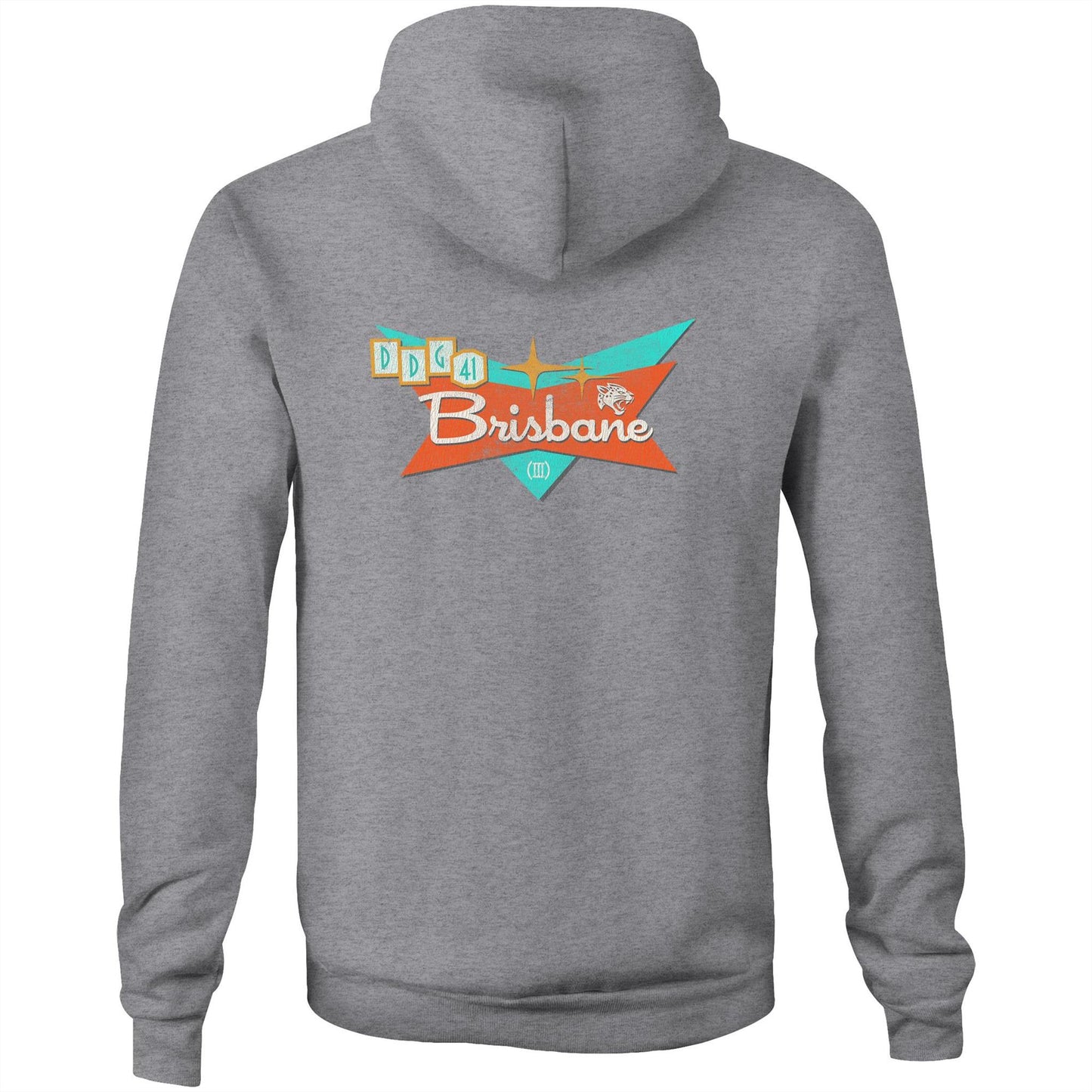 HMAS Brisbane (III) DDG41 Men's Hoodie (style Golf)