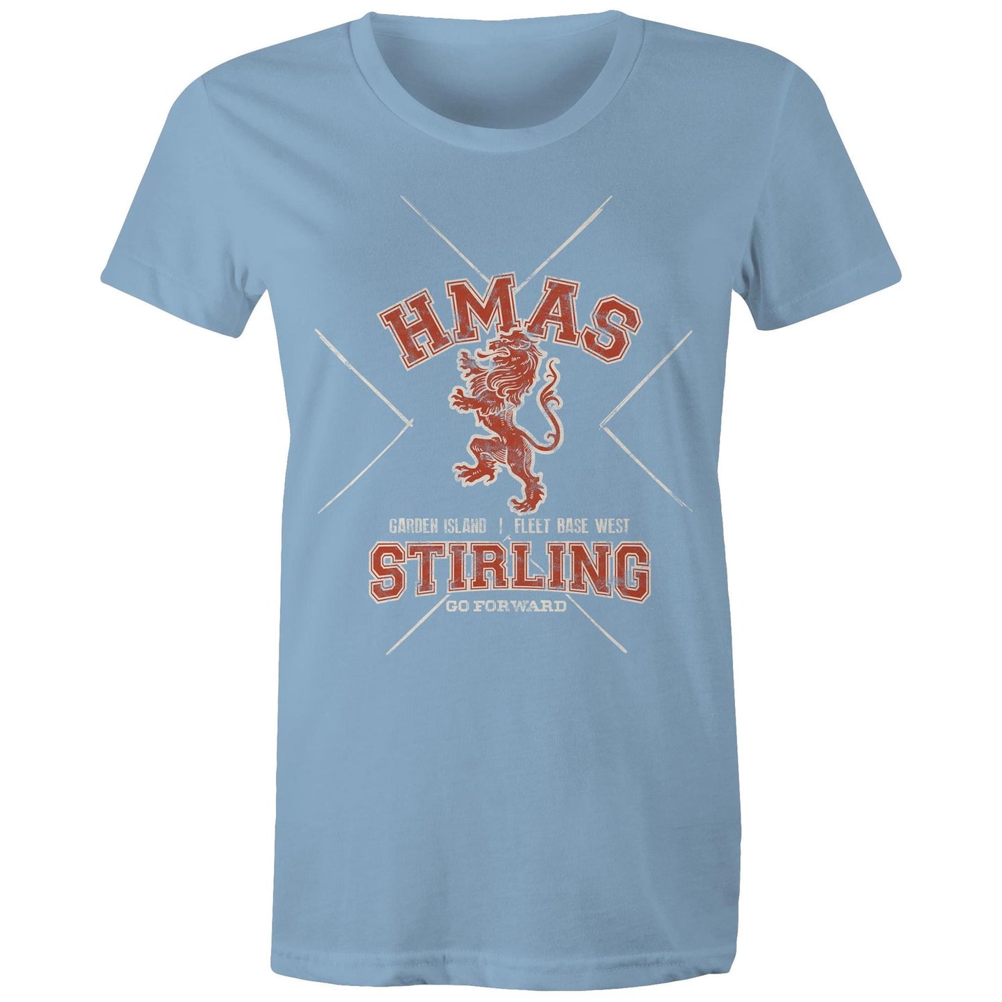 HMAS Stirling Women's T-shirt (style Alpha, colour)