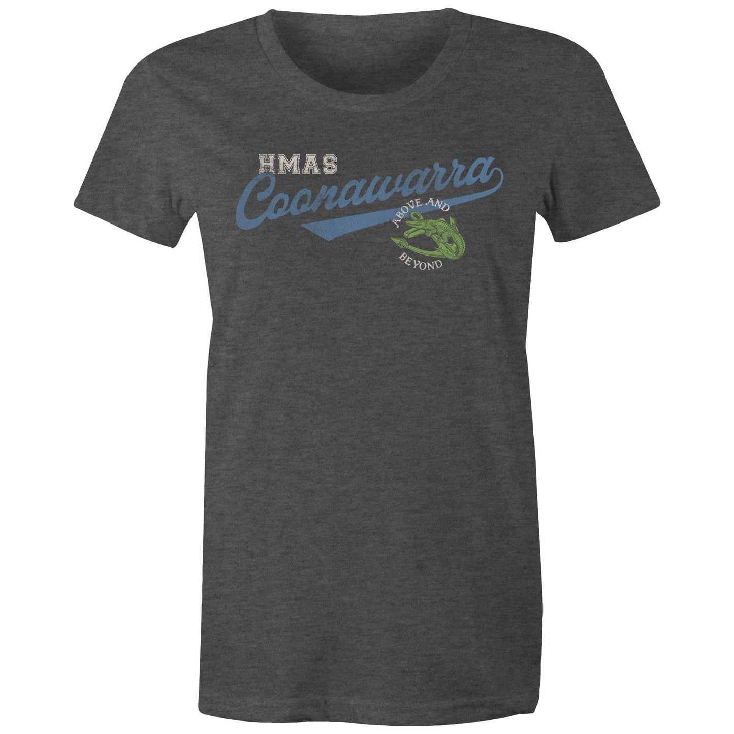 HMAS Coonawarra Women's T-shirt (style Bravo)