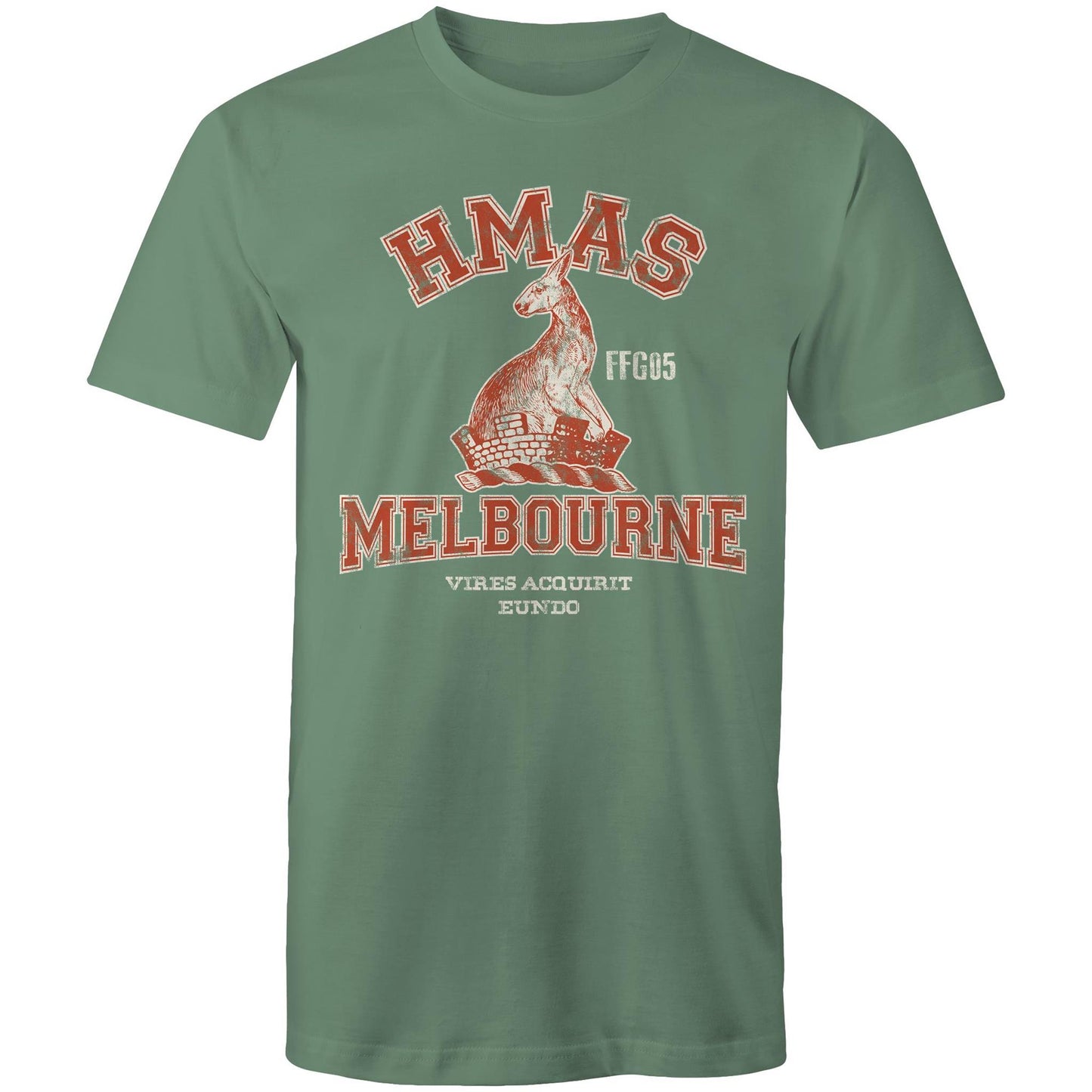 HMAS Melbourne (III) FFG05 Men's T-shirt (style Alpha, colour)