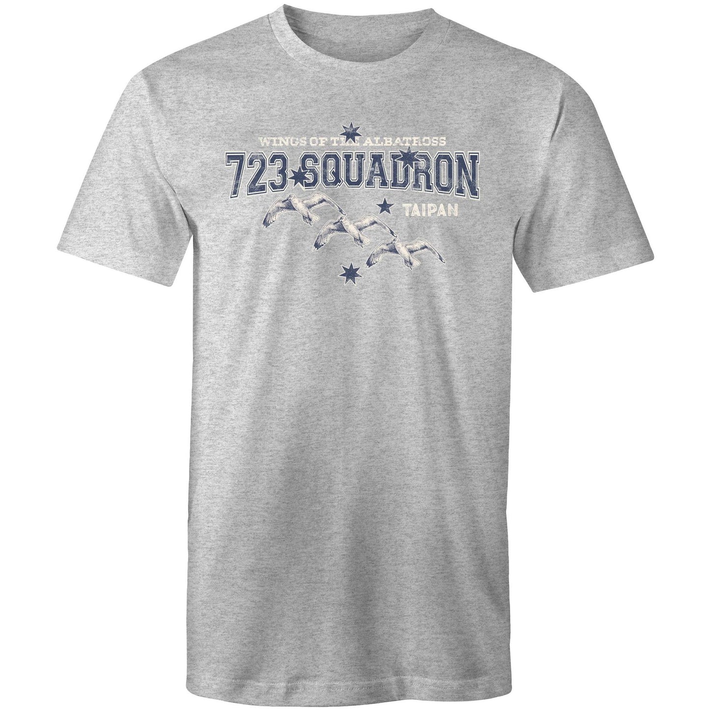 723 Squadron Men's T-shirt (style Alpha, blue)