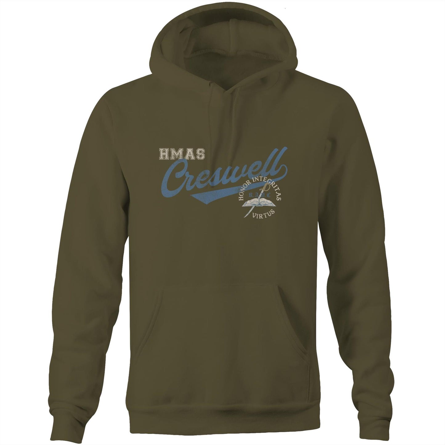 HMAS Creswell Men's Hoodie (style Bravo)