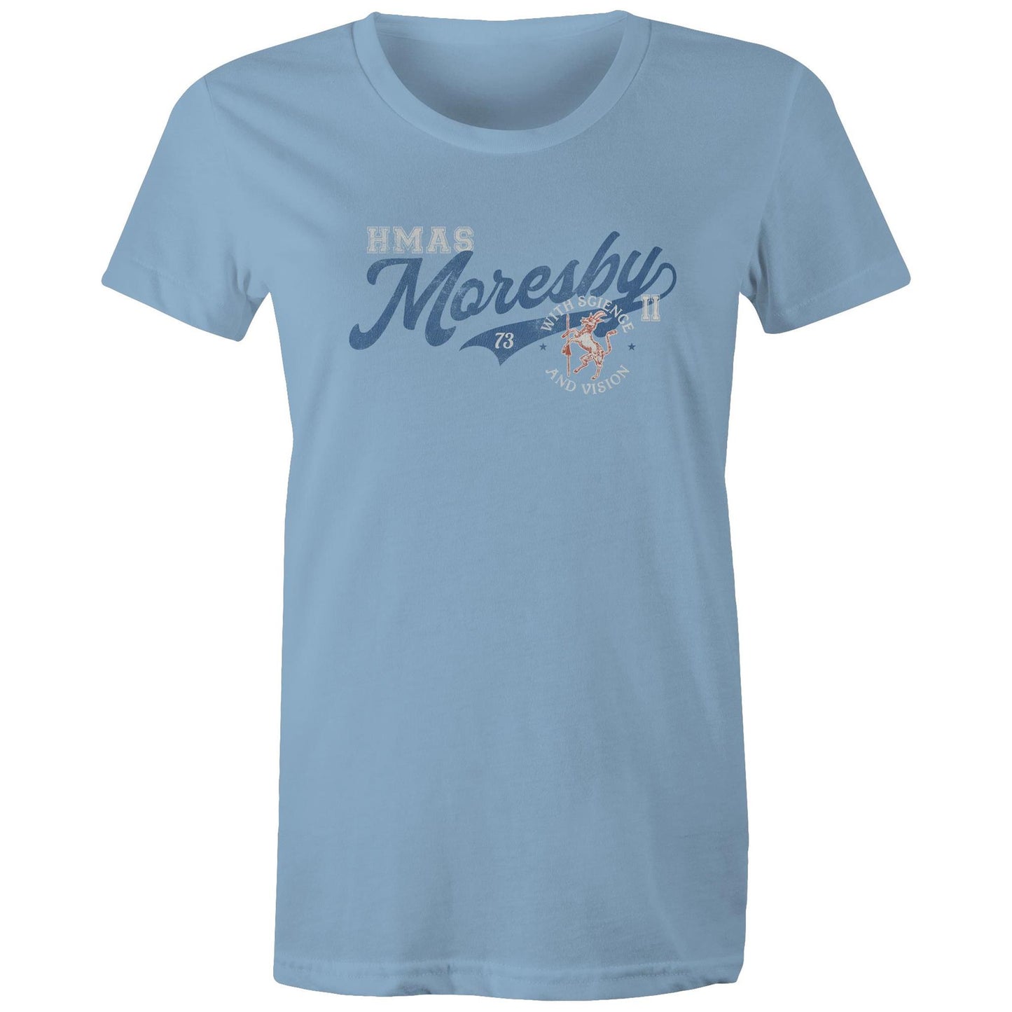 HMAS Moresby (II) A73 Women's T-shirt (style Bravo)