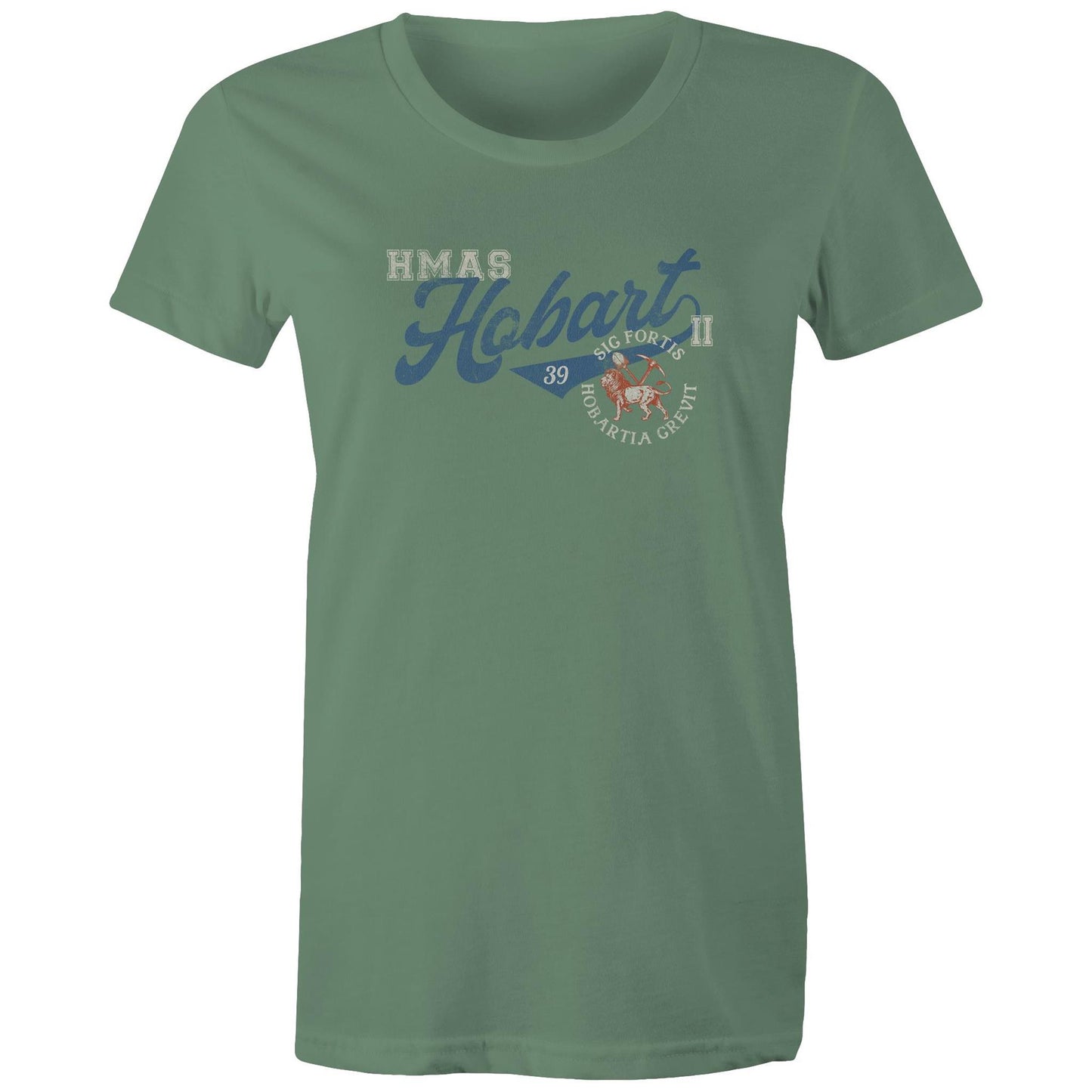 HMAS Hobart (II) DDG39 Women's T-shirt (style Bravo)