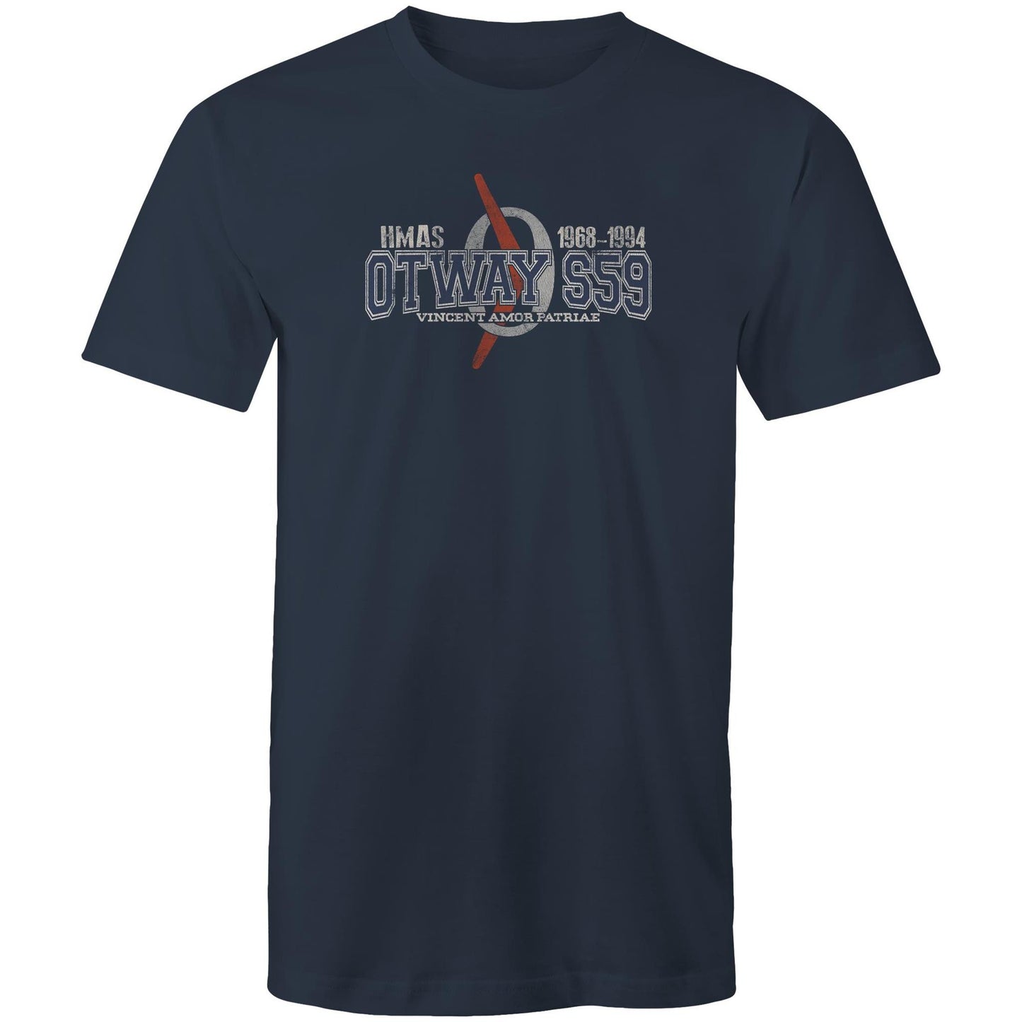 HMAS Otway S59 Men's T-shirt (style Oscar Bravo)