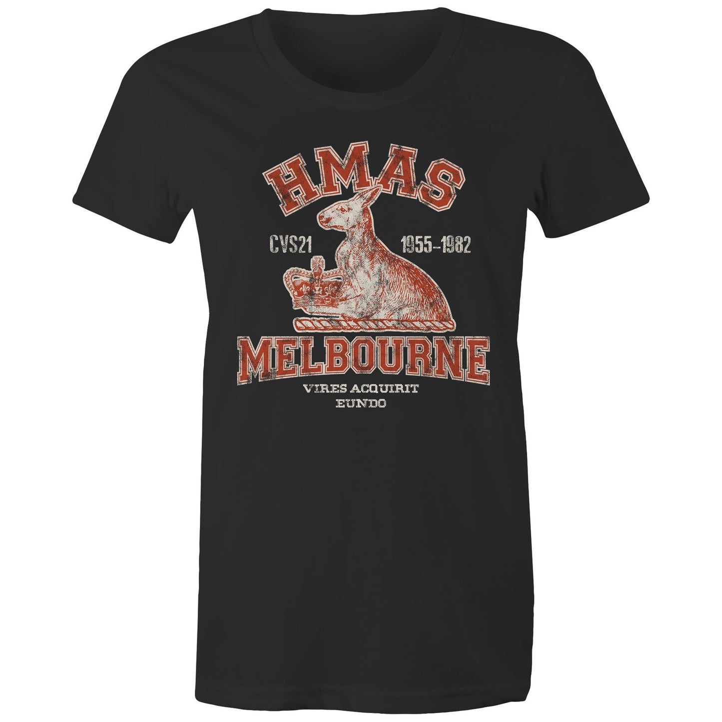 HMAS Melbourne (II) CVS21 Women's T-shirt (style Alpha, colour)