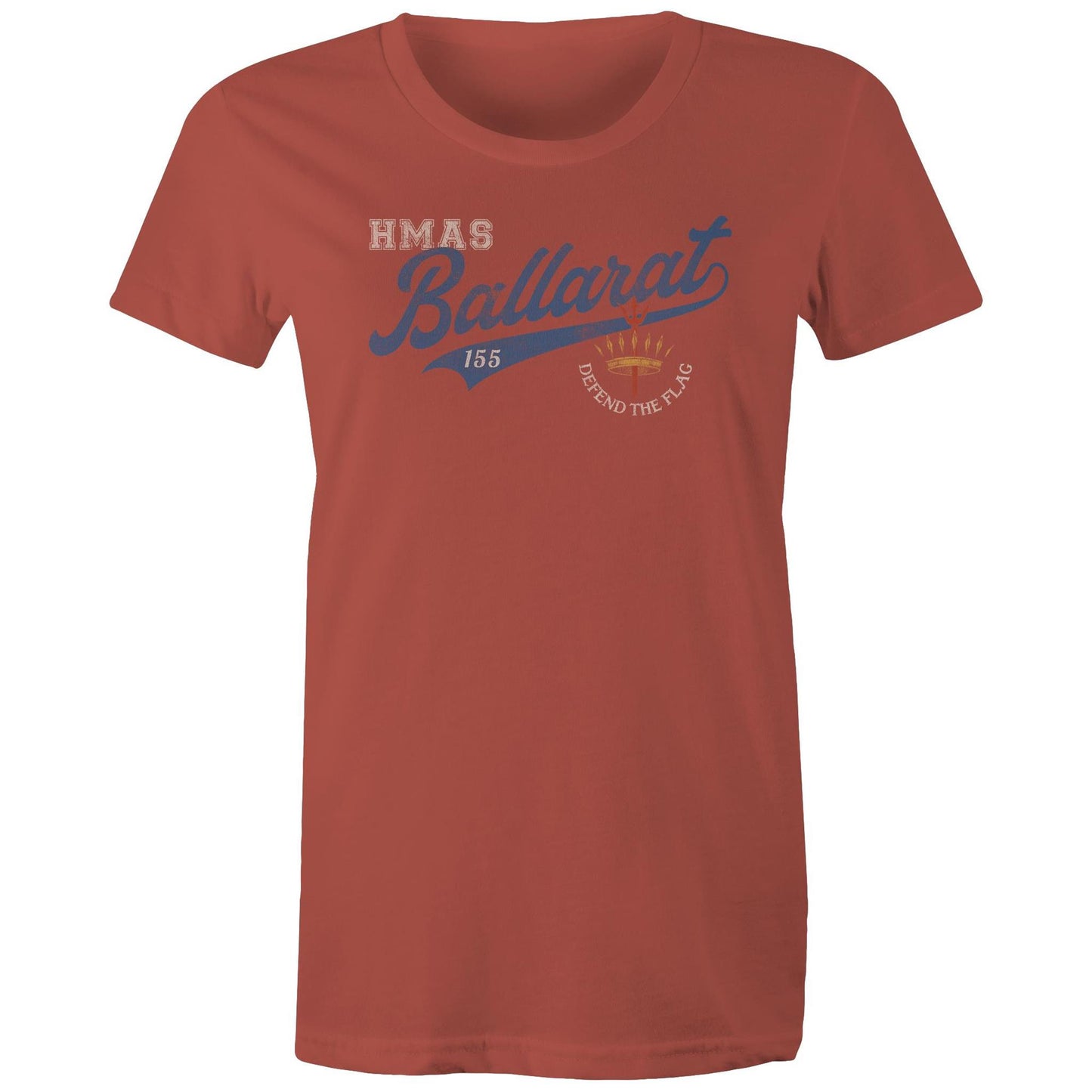 HMAS Ballarat (II) FFH156 Women's T-shirt (style Bravo)