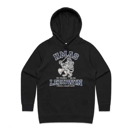 HMAS Leeuwin Women's Hoodie (style Alpha)
