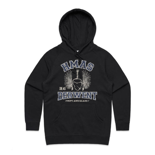 HMAS Derwent DE49 Women's Hoodie (style Alpha)