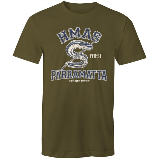 HMAS Parramatta (IV) FFH154 Men's T-shirt (style Alpha, blue)