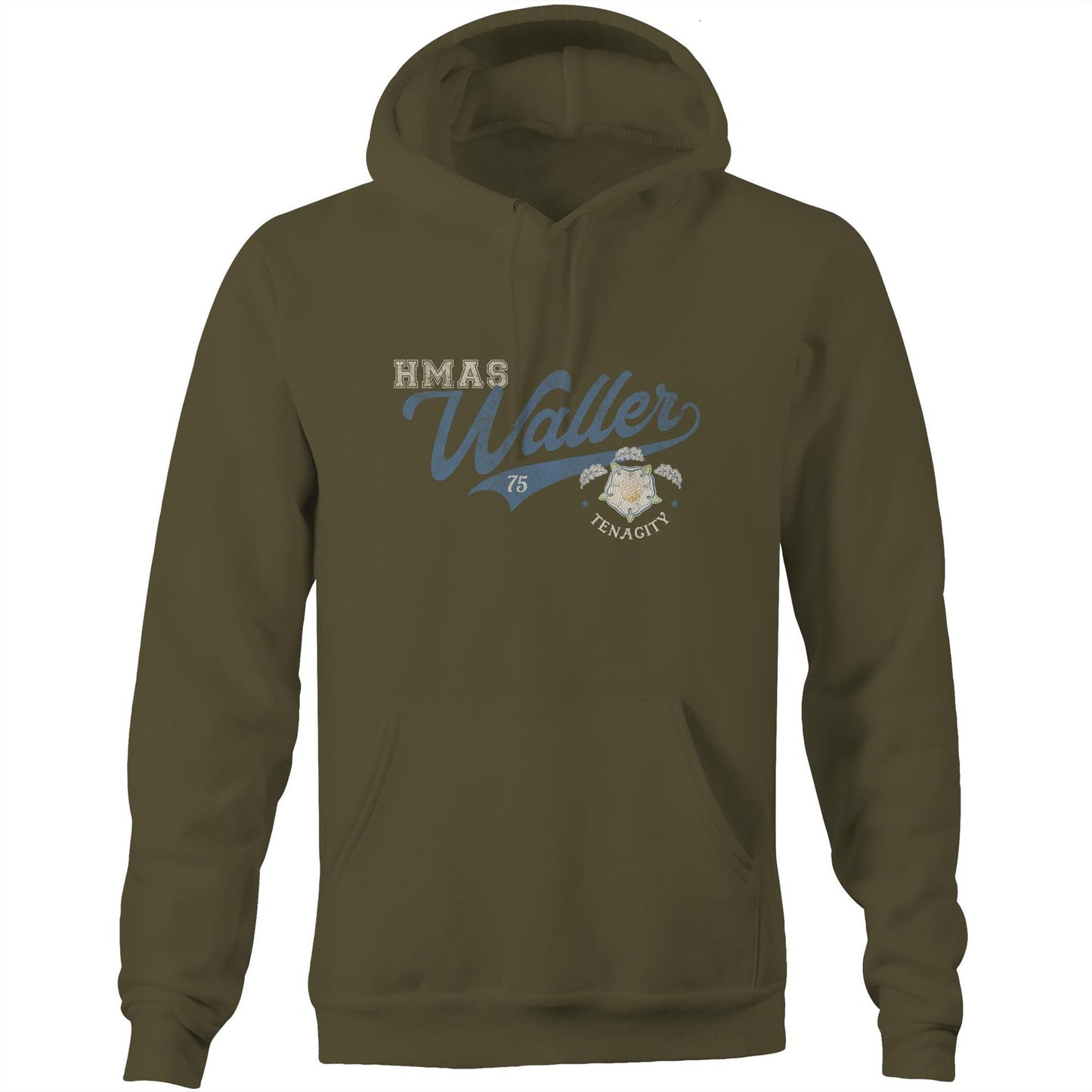 HMAS Waller SSG75 Men's Hoodie (style Bravo)