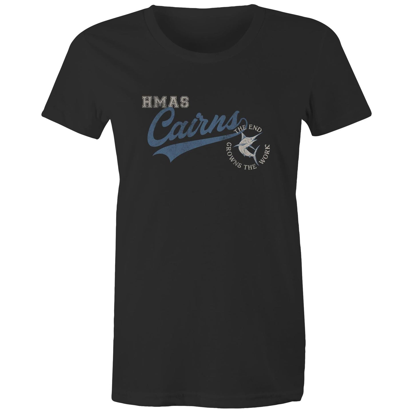 HMAS Cairns Women's T-shirt (style Bravo)