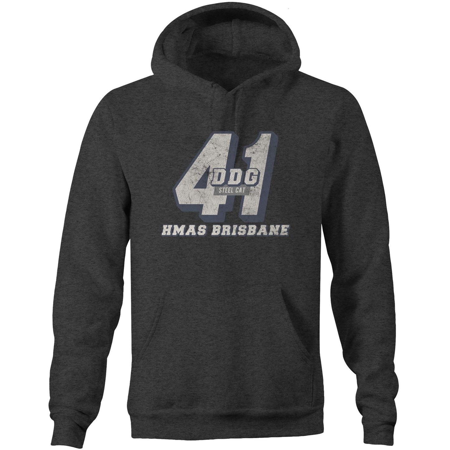 HMAS Brisbane (III) DDG41 Men's Hoodie (style Charlie)