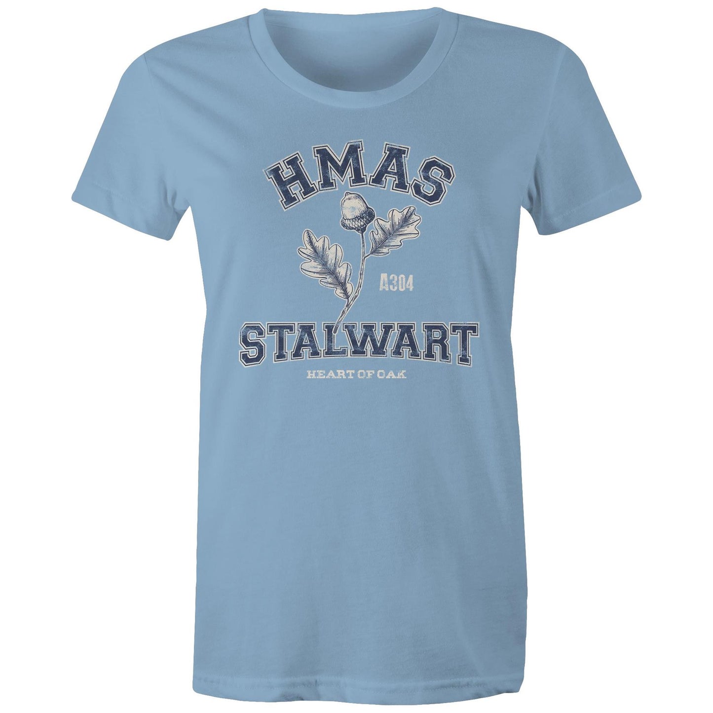 HMAS Stalwart A304 Women's T-shirt (style Alpha, blue)