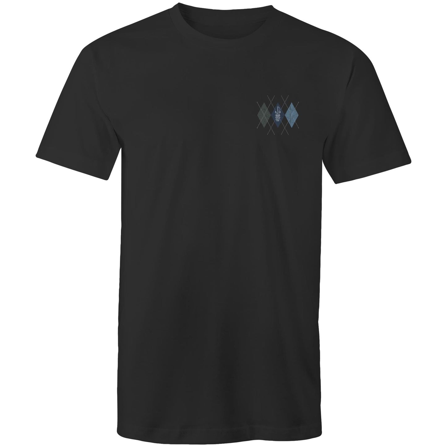 Proud Navy Pop (Argyle) Men's T-shirt