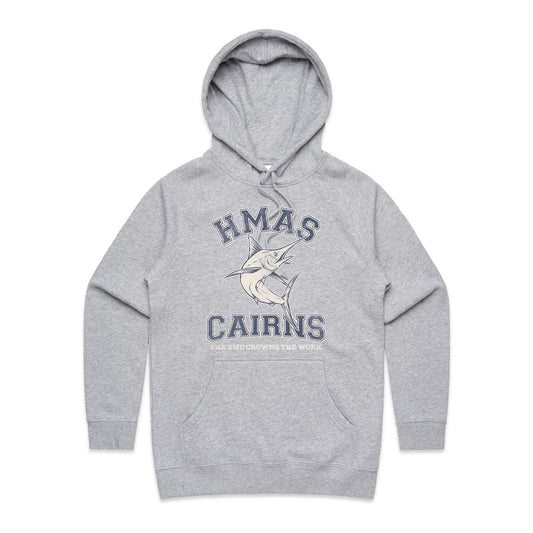 HMAS Cairns Women's Hoodie (style Alpha)